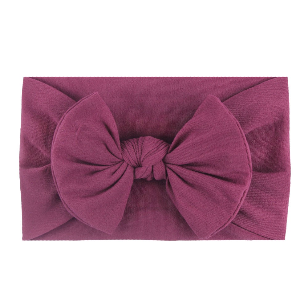 Soft and Comfortable Nylon Butterfly Tie Hair Band - Image 13