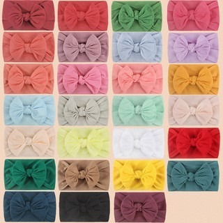 Soft and Comfortable Nylon Butterfly Tie Hair Band - Image 2