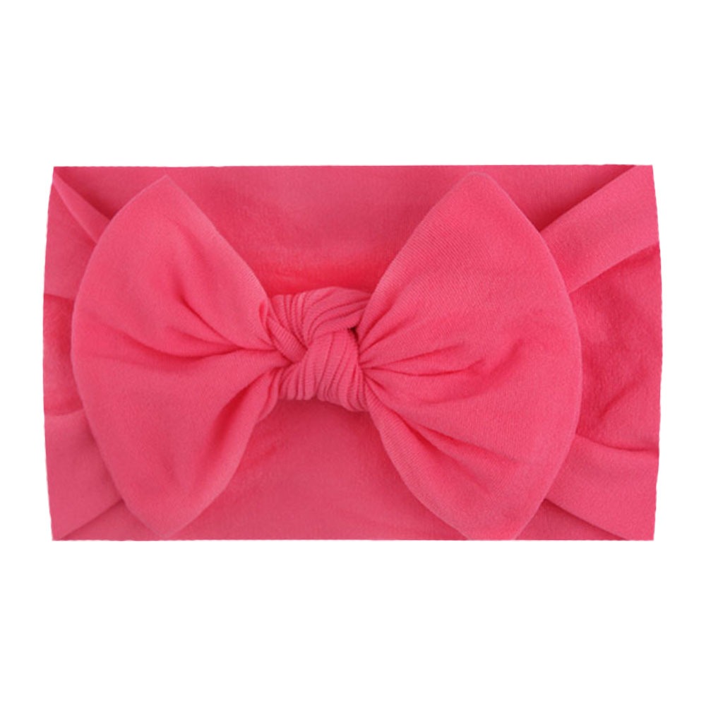 Soft and Comfortable Nylon Butterfly Tie Hair Band - Image 17