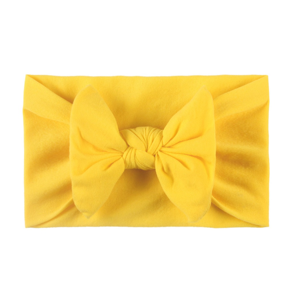 Soft and Comfortable Nylon Butterfly Tie Hair Band - Image 9