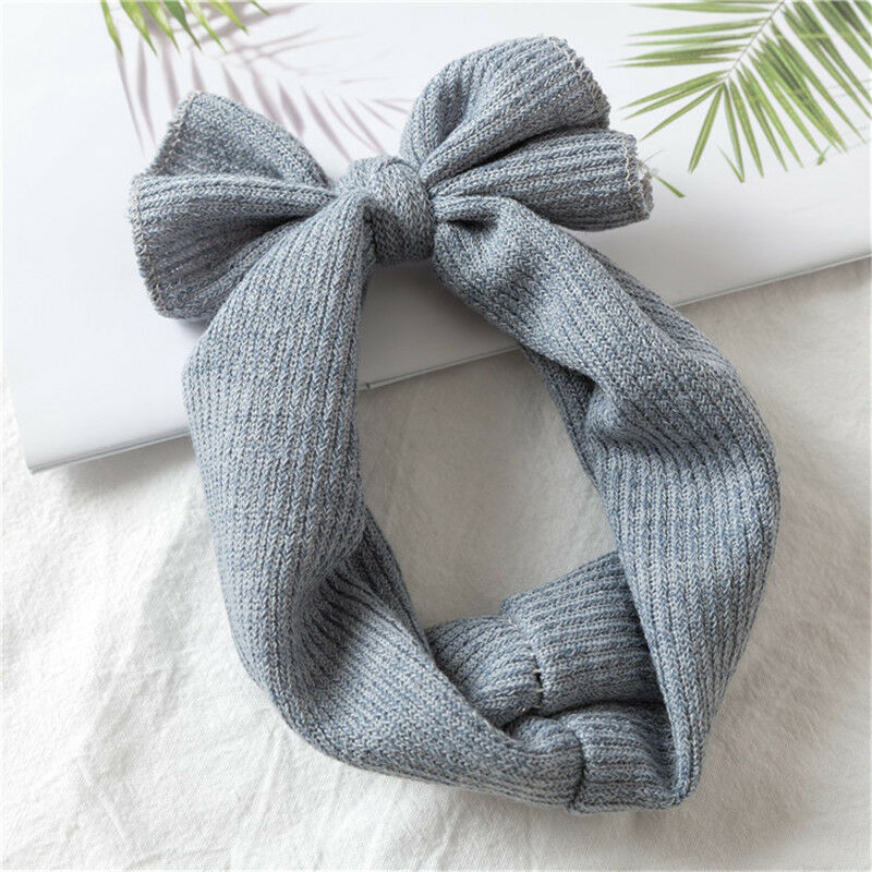Cute Baby Girl Headbands Knitted - Image 2