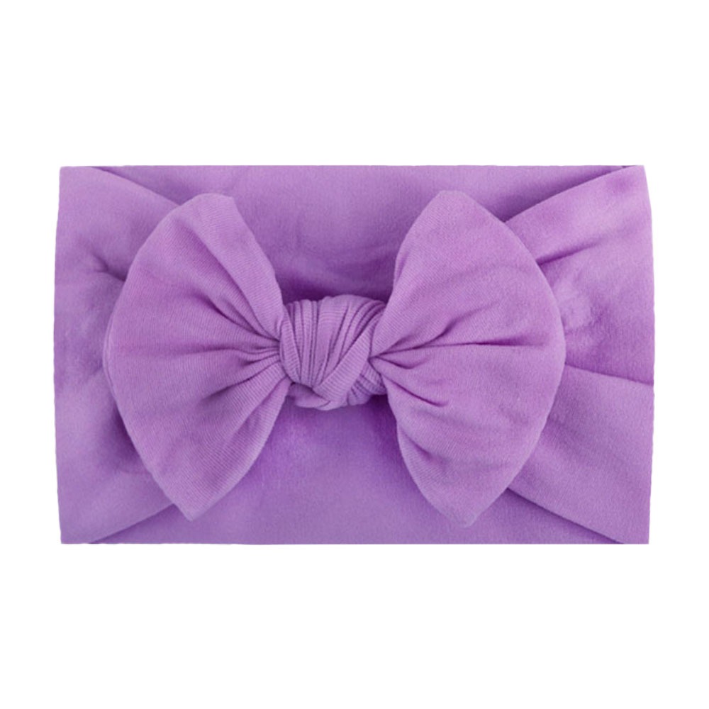 Soft and Comfortable Nylon Butterfly Tie Hair Band - Image 21