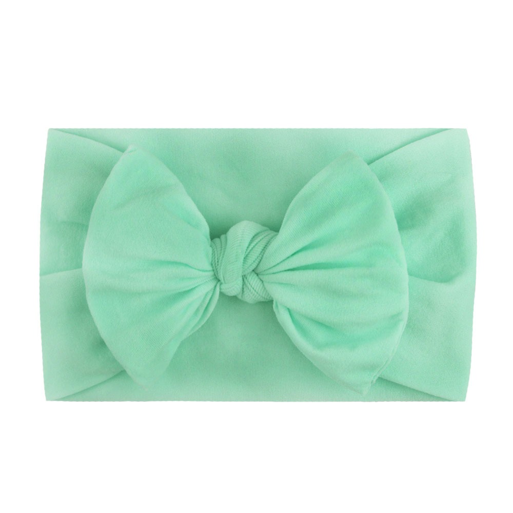 Soft and Comfortable Nylon Butterfly Tie Hair Band - Image 34