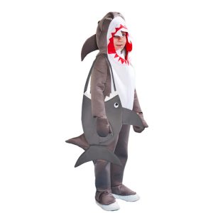 New marine life one-piece shark play costume kindergarten group performance shark baby costume