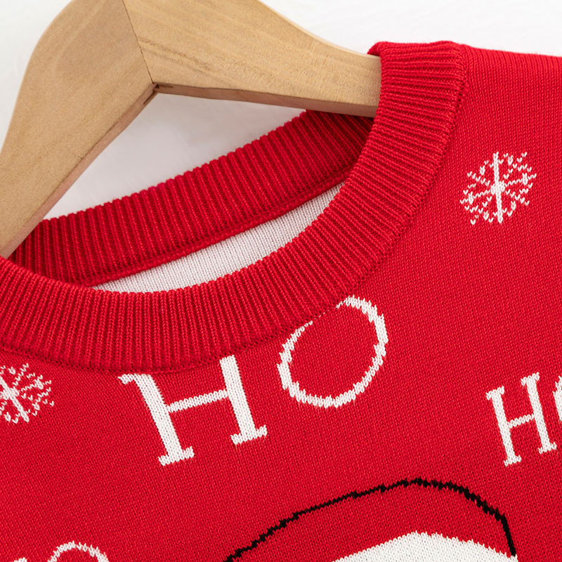 Children's cartoon Christmas sweater penguin baby base pullover knit sweater - Image 3