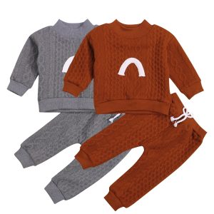 Infant Baby Girls Boys 2Pcs Fall Outfits