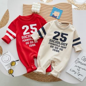 Baby Fall New Long Sleeve Romper Boy Baby