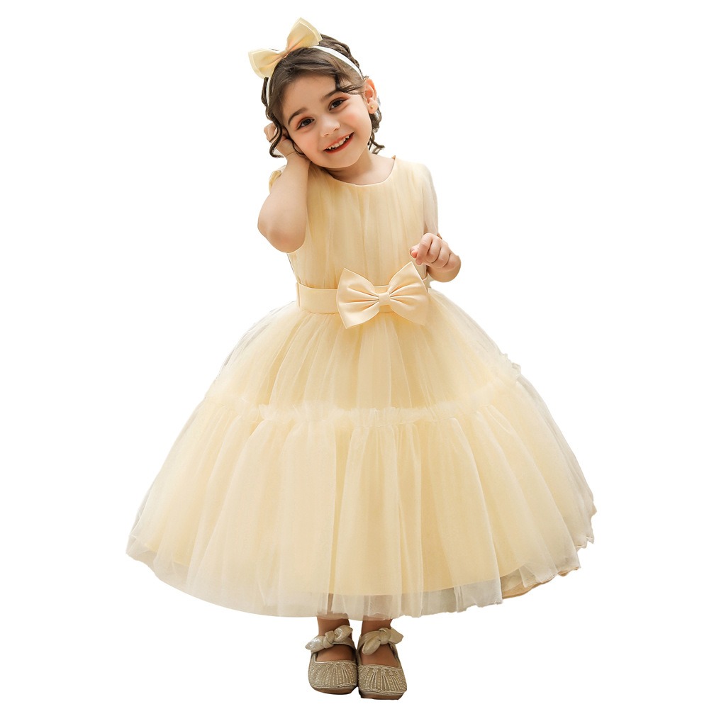 Children's mesh dress princess dress