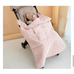 Winter Stroller Blanket Fleece Warm Baby Blanket