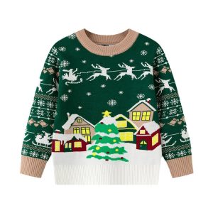 Cartoon pullover baby base knitted sweater