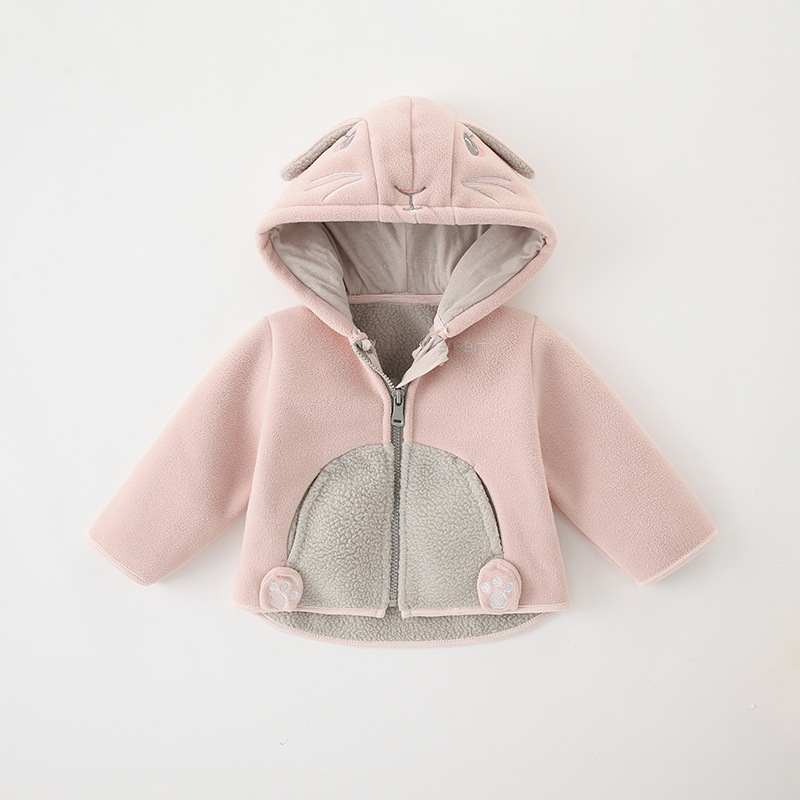 Baby Fleece Hooded Tops - Image 8
