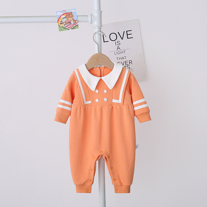 Long Sleeve Romper Baby One-Piece Clothes - Image 4