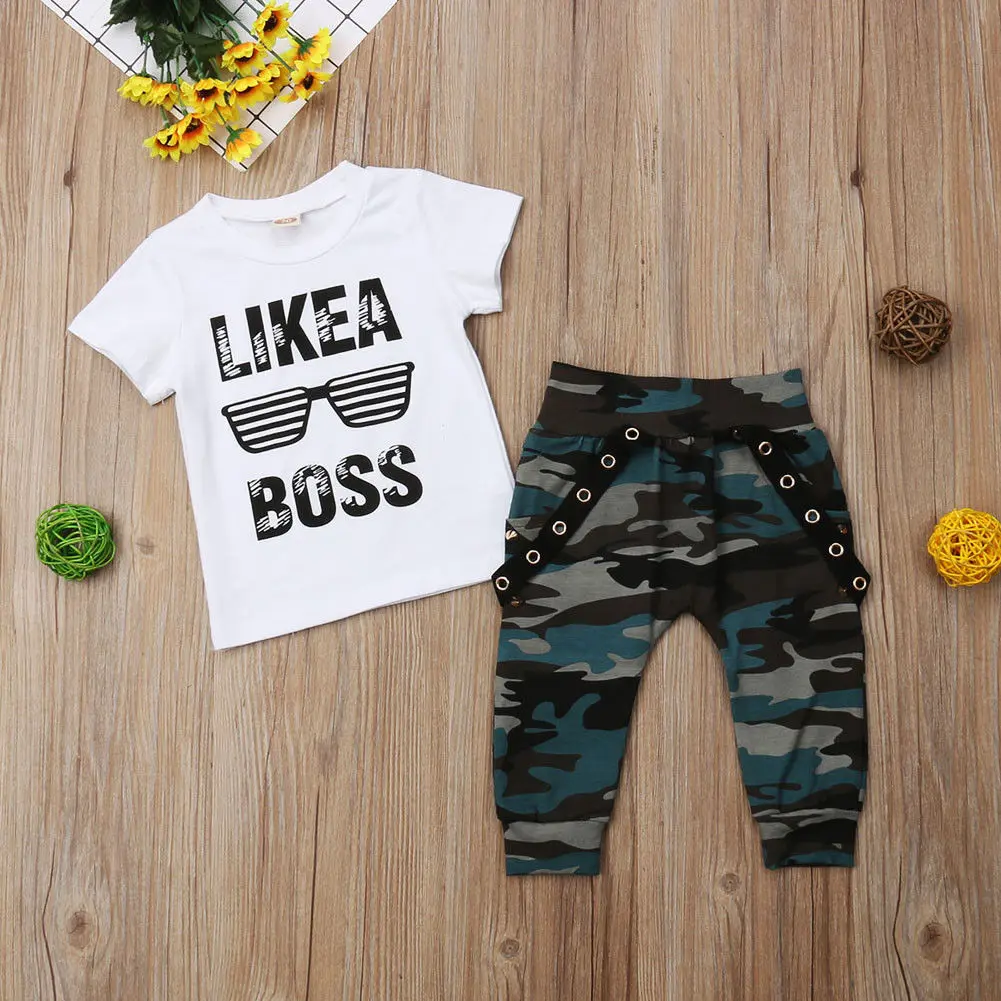 Newborn Infant Toddler Baby Boy Clothes Set - Image 3