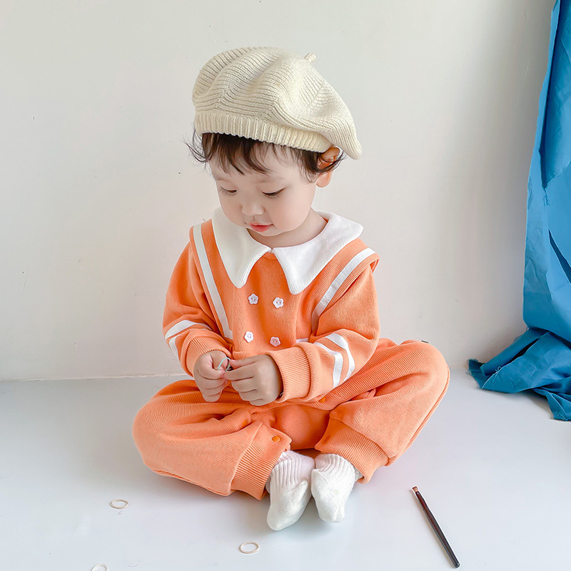 Long Sleeve Romper Baby One-Piece Clothes - Image 3