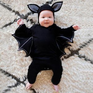 Children's Clothing Newborn Baby Autumn Bat Long-Sleeved One-Piece Jumpsuit