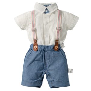 Summer Boy Baby Gentleman Suit