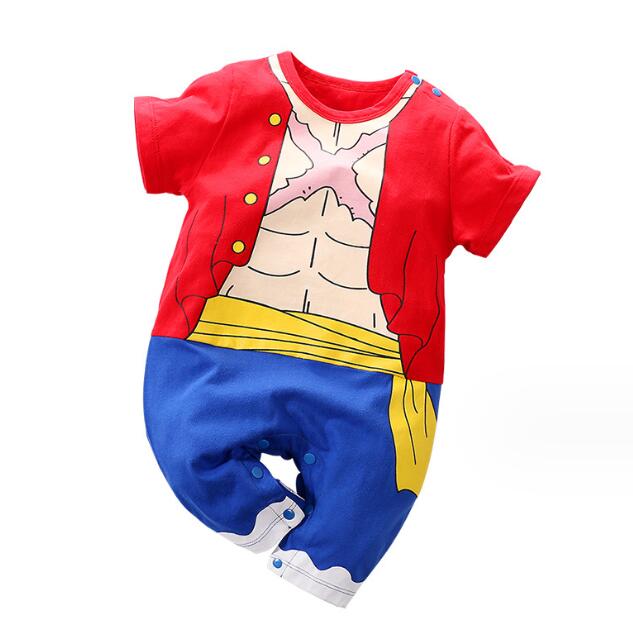 Anime style baby jumpsuit short sleeved - Image 2