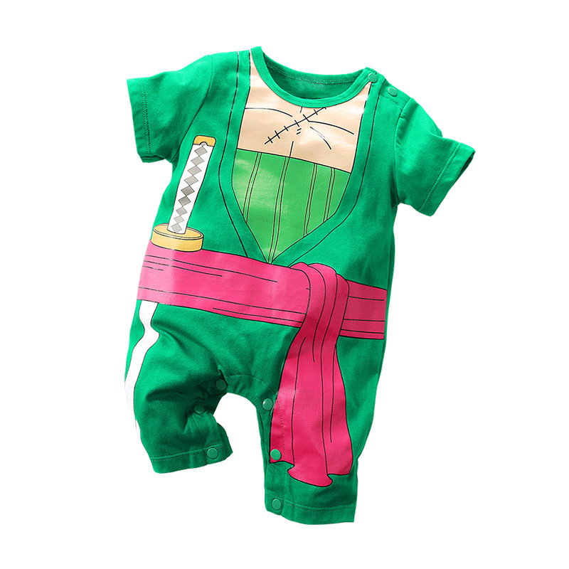 Anime style baby jumpsuit short sleeved - Image 4
