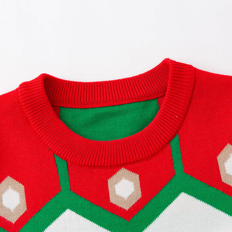 Christmas cartoon pullover baby base knitted sweater - Image 4