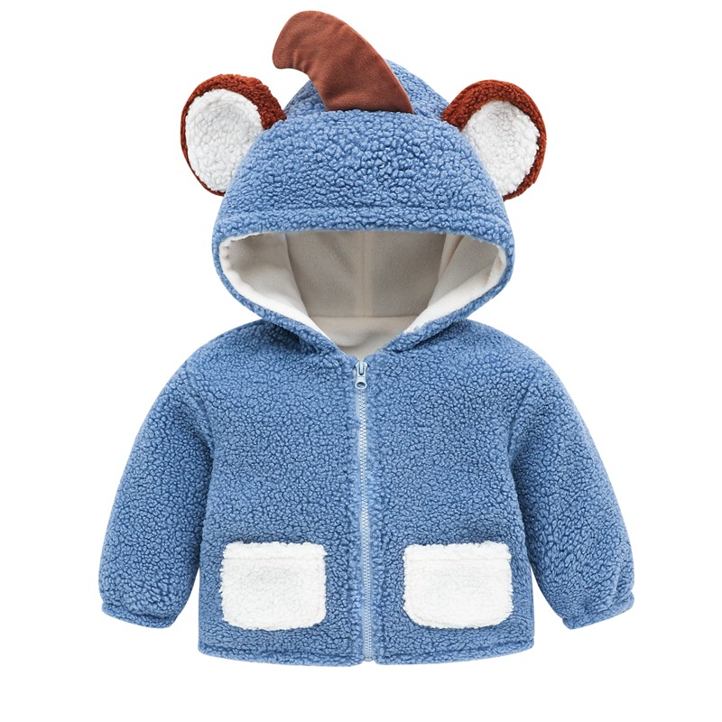 Baby Fleece Hooded Tops - Image 3