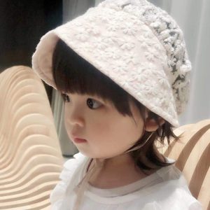 Summer Baby Sun Hat Spring And Autumn Thin Section Sunscreen Hat Toddler Girl Baby Princess Hat Summer Sun Hat