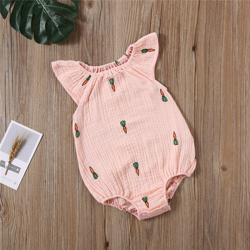 0-24M Newborn Baby Girls Bodysuit - Image 6