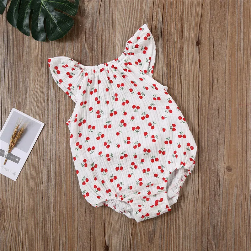 0-24M Newborn Baby Girls Bodysuit - Image 3